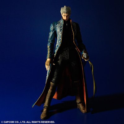 DEVIL MAY CRY 3（デビルメイクライ3）PlayArts改 维吉尔 可动手办