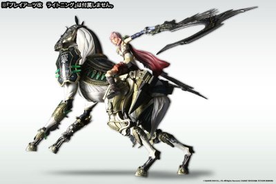 最终幻想XIII(13) PlayArts改 奥丁 可动手办