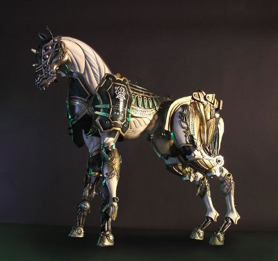 最终幻想XIII(13) PlayArts改 奥丁 可动手办