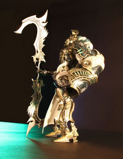 最终幻想XIII(13) PlayArts改 奥丁 可动手办