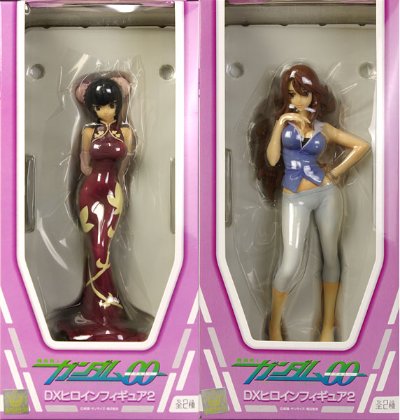 高达OO(OO) DXヒロインフィギュア2 斯美拉基・李・诺瑞加/王留美 2种套件 