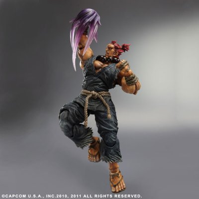 スーパー街霸4 PlayArts改 Vol.2 豪鬼 可动手办