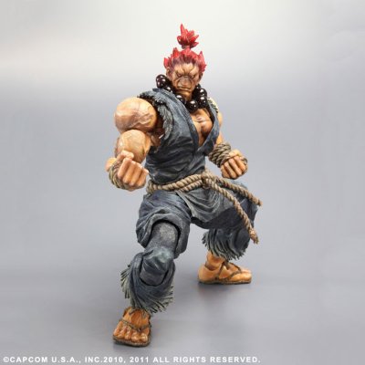 スーパー街霸4 PlayArts改 Vol.2 豪鬼 可动手办