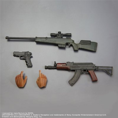 アンチャーテッド3 PlayArts改 奈森・德瑞克 可动手办