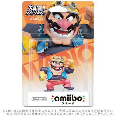 amiibo 任天堂全明星大乱斗 瓦里奥