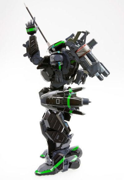 ボーダーブレイク エアバースト 1/35 SABER オープニングムービーカラー