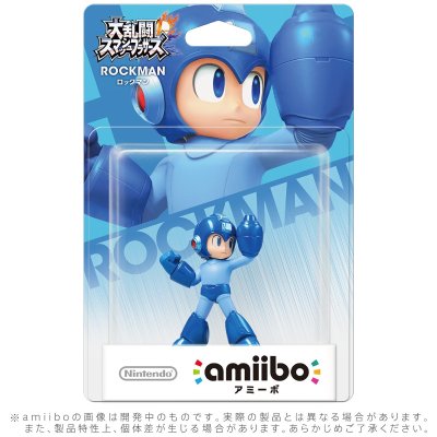 amiibo 任天堂全明星大乱斗 洛克人