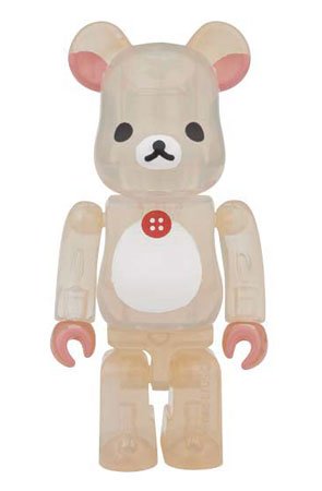 ベアブリック コリラックマ クリアカラーVer.