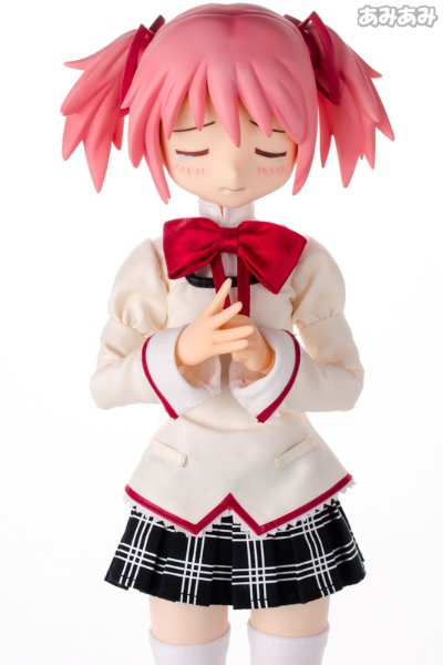 REAL ACTION HEROES RAH MGM 魔法少女小圆 鹿目圆香 制服Ver.（WF2014冬 开催记念商品）