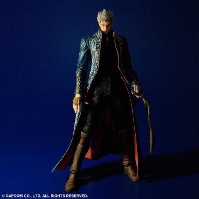 DEVIL MAY CRY 3（デビルメイクライ3）PlayArts改 维吉尔 可动手办