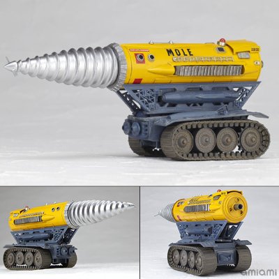 REVOLTECH 002 雷鸟バード 钻地鼠 前期型