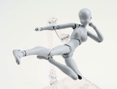 S.H.Figuarts 素体酱（女性素体） 豪华套装 灰色版