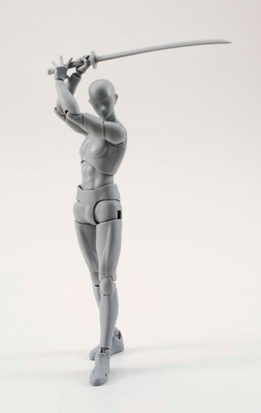 S.H.Figuarts 素体君（男性素体） 豪华套装 灰色版