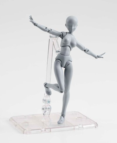 S.H.Figuarts 素体酱（女性素体） 豪华套装 灰色版