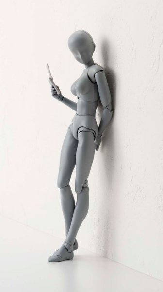 S.H.Figuarts 素体酱（女性素体） 豪华套装 灰色版