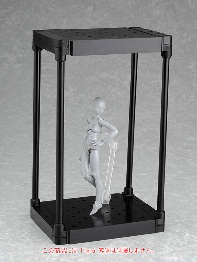 ディスプレイベース di：stage(ディステージ) 拡张(エクステンション)SET01 レイヤーユニット 黑ver.