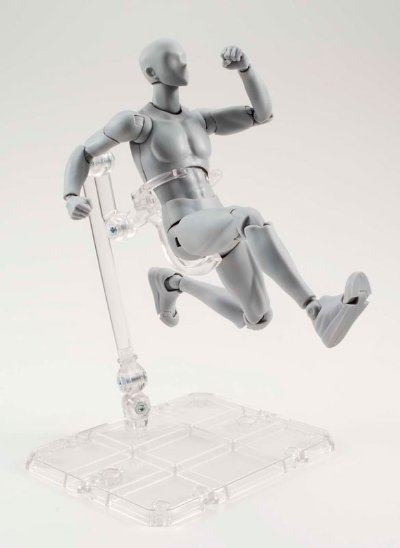 S.H.Figuarts 素体君（男性素体） 豪华套装 灰色版