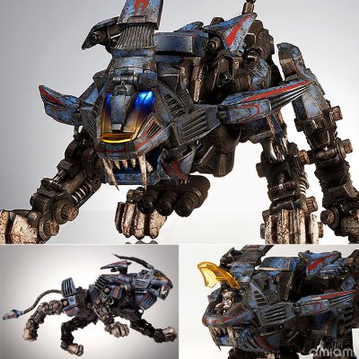 ZOIDS SHIELD LIGER (ゾイド 重装长牙狮) 可动手办