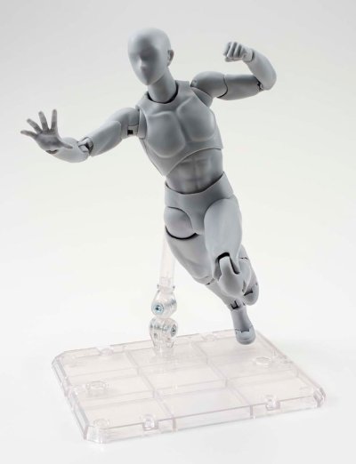 S.H.Figuarts 素体君（男性素体） 豪华套装 灰色版