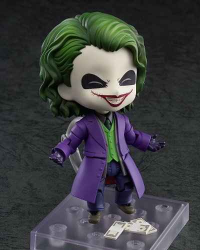 粘土人#566 暗黑骑士 joker Villains版
