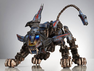 ZOIDS SHIELD LIGER (ゾイド 重装长牙狮) 可动手办
