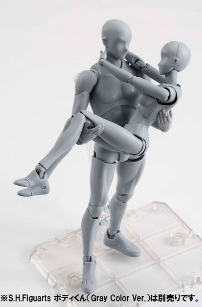 S.H.Figuarts 素体酱（女性素体） 豪华套装 灰色版