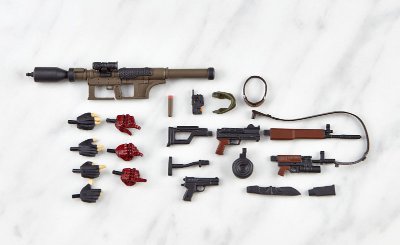 マイクロヤマグチ／リボルミニ MGSV幻痛  斯内克 野战服Ver.