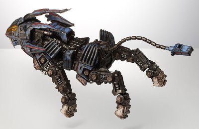 ZOIDS SHIELD LIGER (ゾイド 重装长牙狮) 可动手办