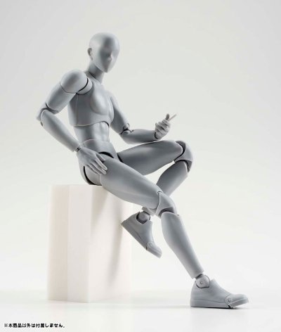 S.H.Figuarts 素体君（男性素体） 豪华套装 灰色版