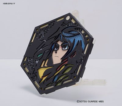 キャラスタンドプレート 鉄血 三日月・オーガス(仮称)