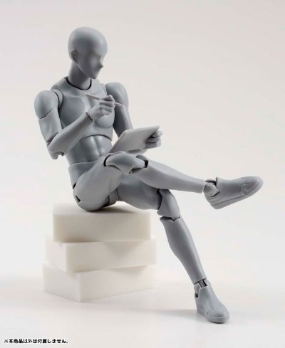 S.H.Figuarts 素体君（男性素体） 豪华套装 灰色版
