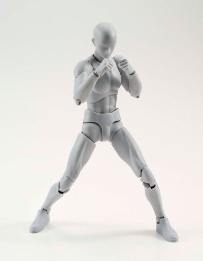 S.H.Figuarts 素体君（男性素体） 豪华套装 灰色版