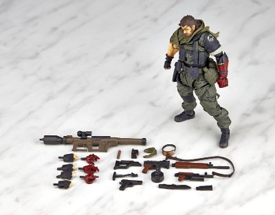 マイクロヤマグチ／リボルミニ MGSV幻痛  斯内克 野战服Ver.
