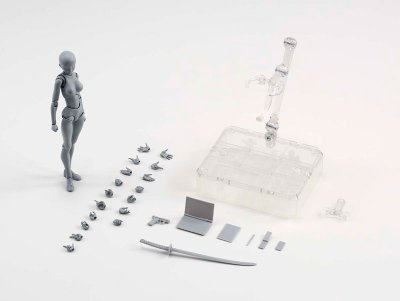 S.H.Figuarts 素体酱（女性素体） 豪华套装 灰色版