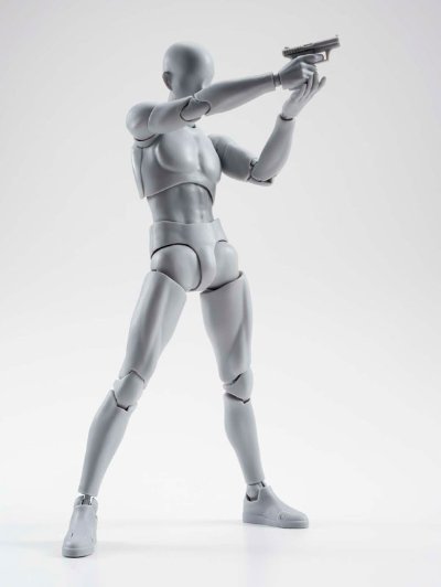 S.H.Figuarts 素体君（男性素体） 豪华套装 灰色版
