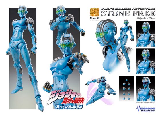 超像可动 JOJO的奇妙冒险 第六部 石之海 石之自由