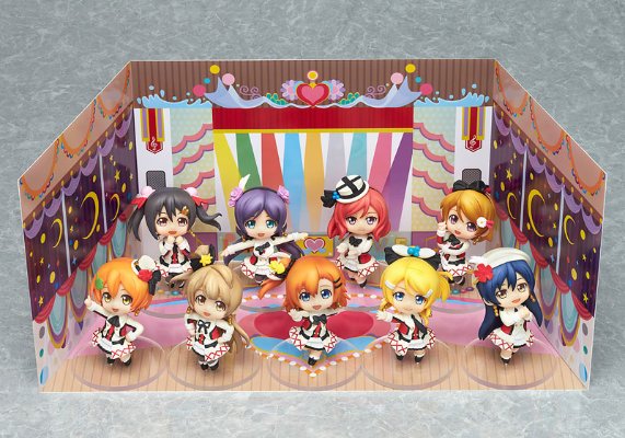 迷你黏土人 LoveLive! それは仆たちの奇迹Ver. ノーマル全9种+巴哈姆特1种SET