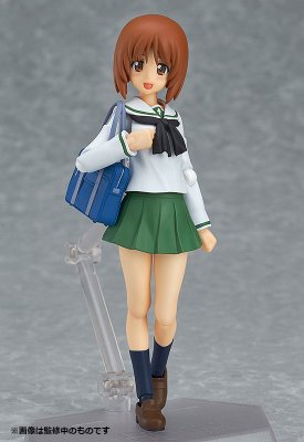 figma#277 少女与战车 西住美穗 校服