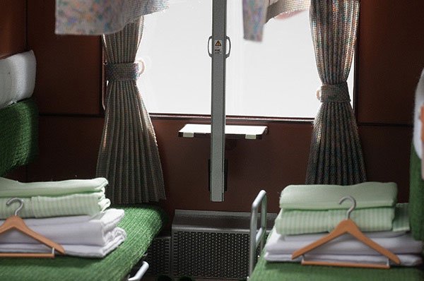 部品模型系列 1/12 内装模型 24系25形トワイライトエクスプレスB寝台