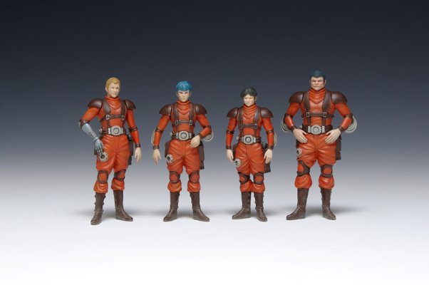 装甲骑兵 眼镜斗犬 高速型 最后的红肩队 4个套装