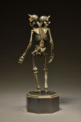 KT Project KT-005 竹谷隆之自在置物 骸骨 铁锖地调