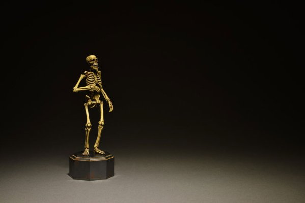 KT Project KT-006 竹谷隆之自在置物 骸骨 着彩