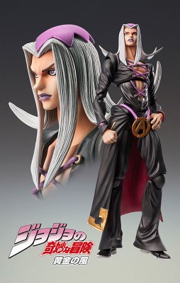 超像可动#58 JOJO的奇妙冒险 黄金之风 雷欧・阿帕基