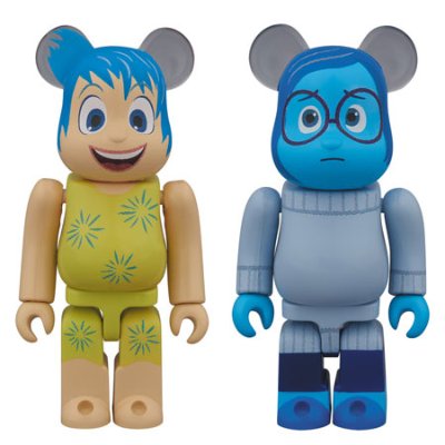 BE＠RBRICK インSIDE・ヘッド JOY ＆ SADNESS 2PACK