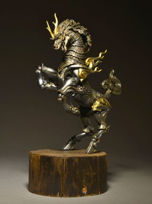 KT Project KT-001 竹谷隆之自在置物 麒麟 铁锖地调版