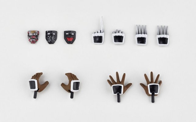 マイクロヤマグチ／リボルミニ rm-010 战争人「筋肉人」