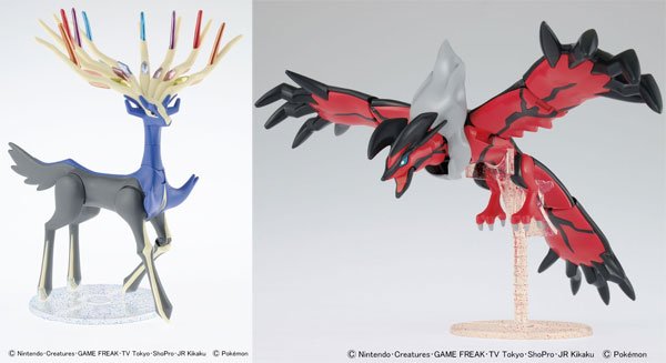 神奇宝贝拼装系列 No.33＋No.34 セレクト系列 ゼルネアス＆イベルタル SET