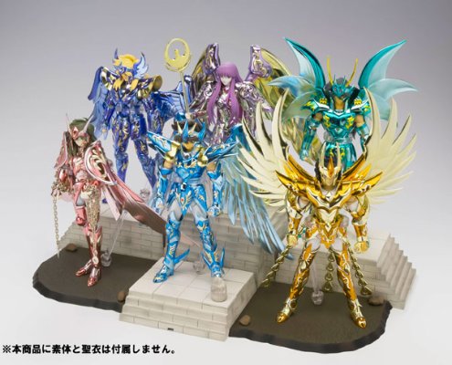 圣斗士圣衣神话 10周年 DX展示台