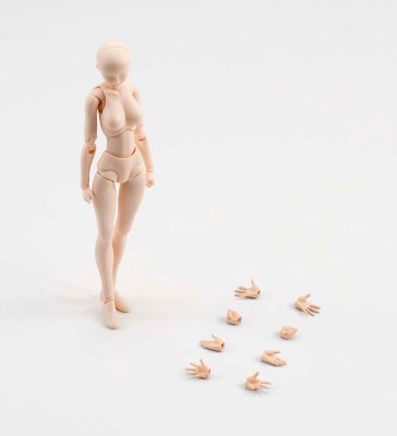 S.H.Figuarts 素体酱（女性素体） 淡橙色版