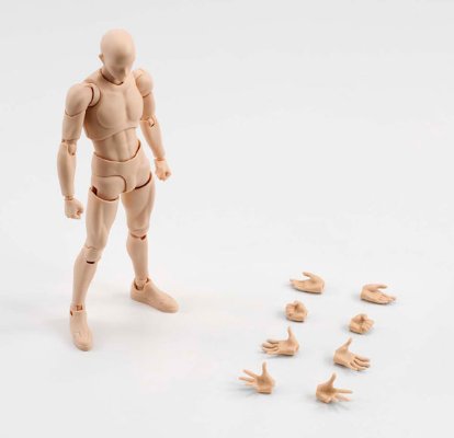 S.H.Figuarts 素体君（男性素体） 淡橙色版